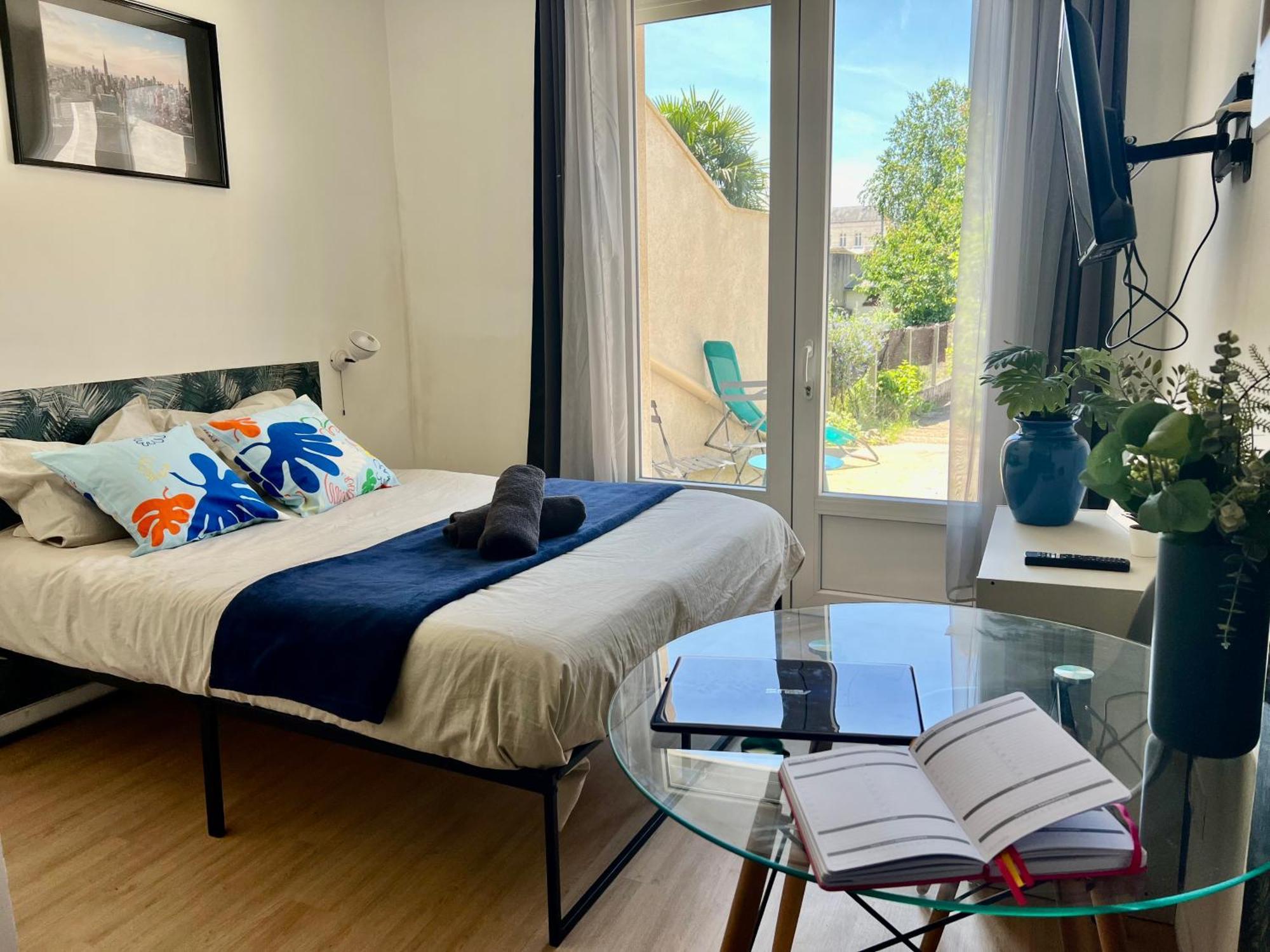 Studios Cozy 2A4 Pers Avec Jardin I Proche Futuroscope シャテルロー エクステリア 写真